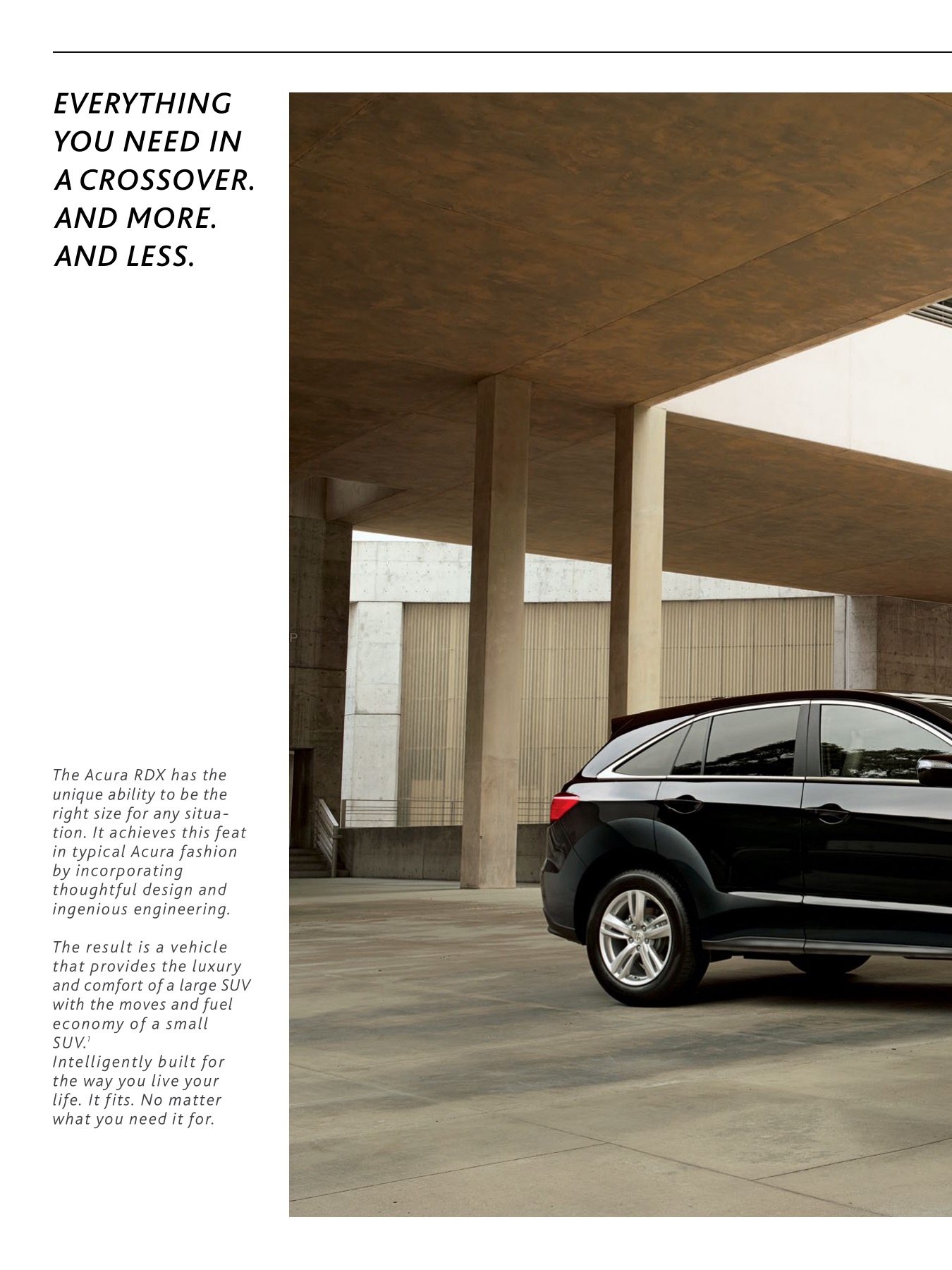 2015 Acura RDX Brochure Page 5